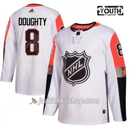 Lapsille NHL Los Angeles Kings Pelipaita Drew Doughty 8 2018 NHL All-Star Pacific Division Adidas Valkoinen Authentic